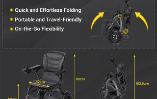 Velana Haven comfort power wheelchair — view