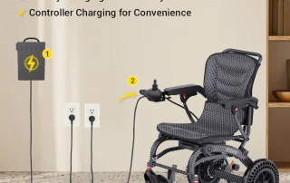 Velana Haven comfort power wheelchair — view