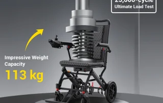 Velana Drive everyday power wheelchair — view