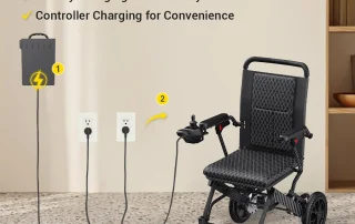 Velana Drive everyday power wheelchair — view