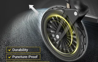 Velana Nimble auto-folding power wheelchair — view