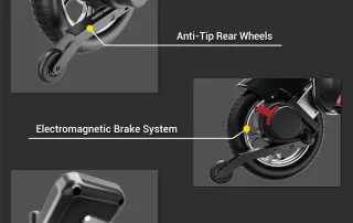 Velana Terra heavy-duty power wheelchair — view