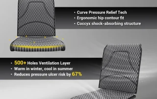 Velana Terra heavy-duty power wheelchair — view