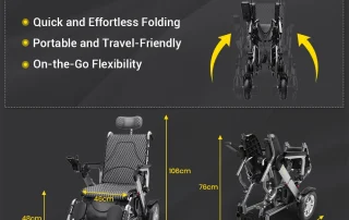 Velana Terra heavy-duty power wheelchair — view