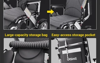 Velana Terra heavy-duty power wheelchair — view