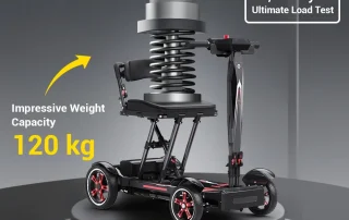 Velana Cruise mobility scooter — view