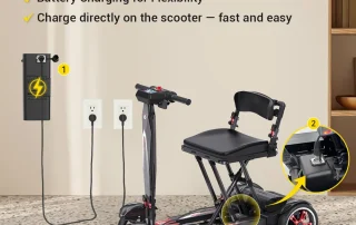 Velana Cruise mobility scooter — view
