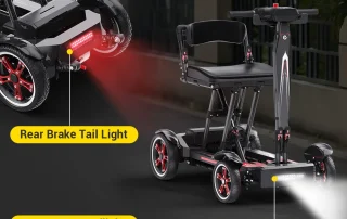 Velana Cruise mobility scooter — view