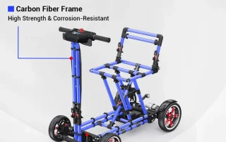 Velana Cruise mobility scooter — view
