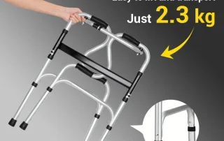 easwe walker 2 1 Velana Care Foldable Walker — additional view
