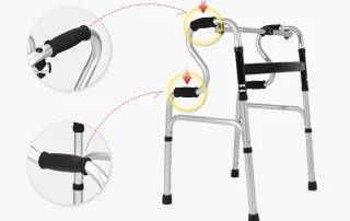easwe walker 6 Velana Care Foldable Walker — additional view